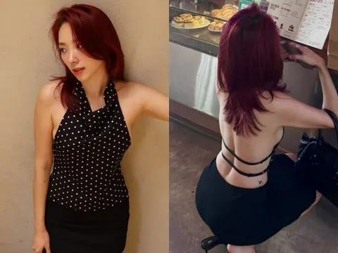 "Chị đẹp" Tóc Tiên khoe lưng trần cực cháy trong bộ ảnh mới