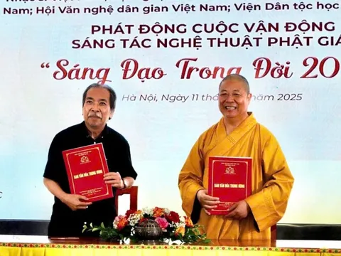 Phát động Cuộc vận động sáng tác Nghệ thuật Phật giáo "Sáng Đạo trong đời"