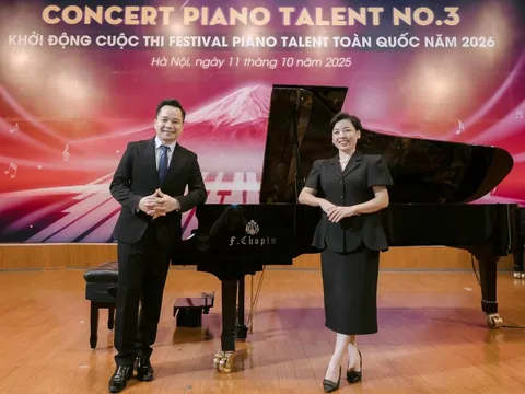 Tài năng piano Việt Nam tiến ra thế giới: Festival Piano Talent Toàn quốc 2026 mở đường đến Nhật Bản
