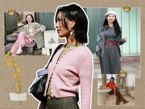 Ai còn mặc đồ đen trắng vào mùa thu đông 2025, người có gu đều thích 6 combo sắc màu cứ phối cùng nhau cực sang lại sáng...