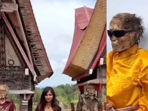 Dân tộc sống cùng thi thể người chết, thường xuyên trò chuyện, thay quần áo mới
