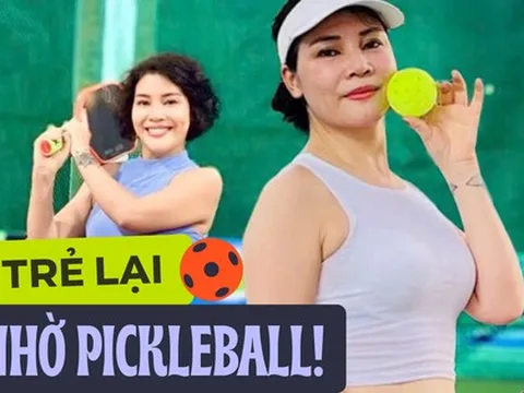 Nữ huấn luyện viên pickleball tuổi U50: Từ nỗi sợ tiền mãn kinh đến "bông hồng rực rỡ" trên sân tập khiến nhiều người xuýt xoa