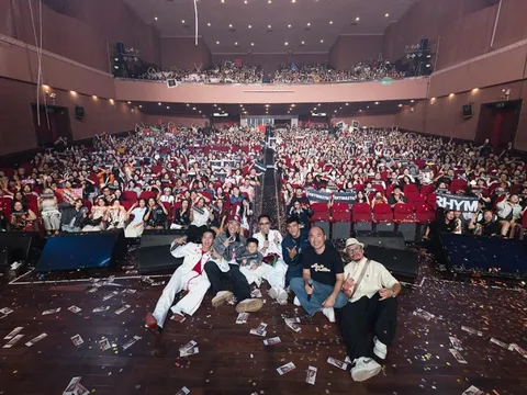 Fan meeting nhiều “sít-rịt” nhất gọi tên Rhymastic