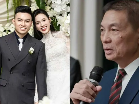 Phát biểu xúc động của bố chồng Hoa hậu Đỗ Thị Hà 0