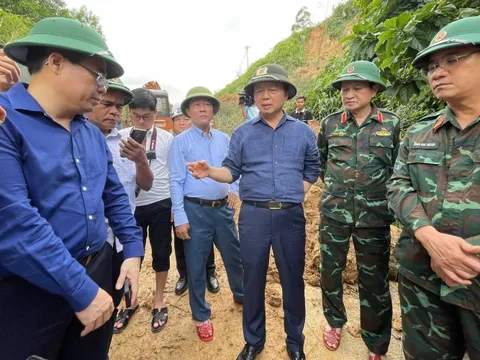Phó Thủ tướng Trần Hồng Hà: "Làm ngày, làm đêm" khắc phục sạt lở