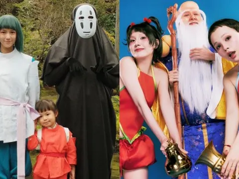 Dàn sao Việt chơi Halloween: Không nhận ra nổi Quỳnh Anh Shyn, 2 Anh Trai cùng nhau làm vậy cũng được hả?