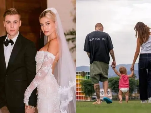 Vợ chồng Justin Bieber cãi nhau to khi sinh con đầu lòng