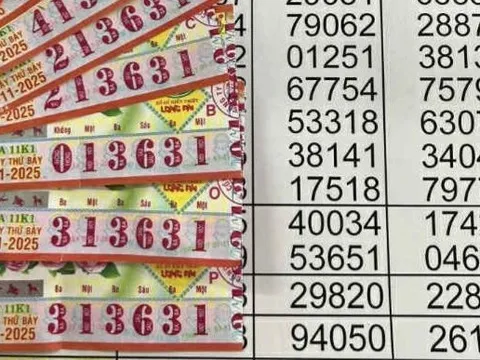 Xổ số miền Nam: Dãy số đặc biệt 313631 và 495851 đã tìm ra người trúng thưởng