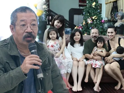 Nam NSND từng là Giám đốc 2 nhà hát nổi tiếng, bị nói "5 đời vợ" nay hạnh phúc bên mỹ nhân kém 32 tuổi