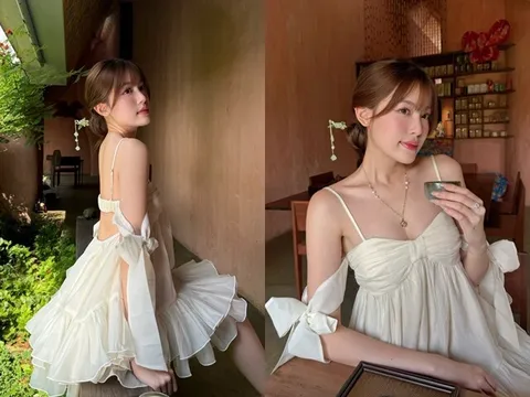 Hot girl Tăng Mỹ Hàn khoe chuẩn "tiểu thư Sài thành"