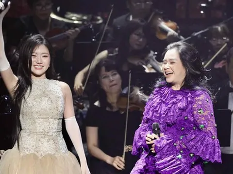 Thanh Lam - Orange hòa giọng trên sân khấu "Bài hát Thu về", xóa nhòa khoảng cách thế hệ