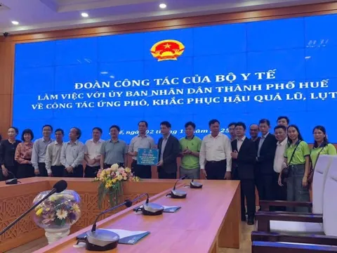 Smart A đồng hành cùng Bộ Y tế trong chuyến công tác sẻ chia cùng miền Trung 0