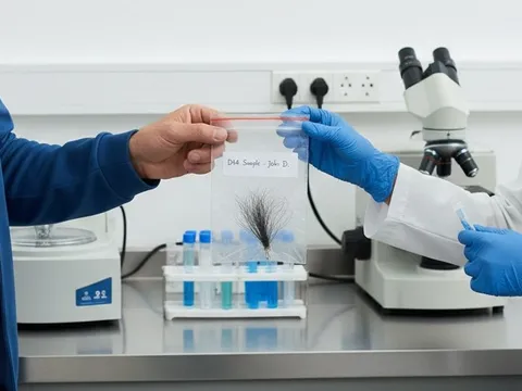 Bị trêu 'bé không giống bố', người đàn ông bí mật mang tóc con xét nghiệm ADN 0