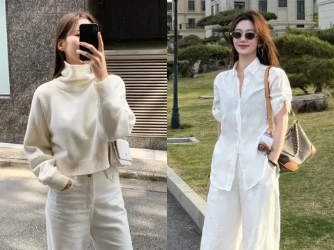 Mùa lạnh đón đầu xu hướng diện quần trắng nhờ 4 công thức này, hội chị em vừa mặc ấm lại trẻ trung hơn tuổi 