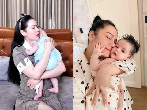 Nhật Kim Anh trổ hết tài nhảy múa vẫn "bất khả thi" khi ru con ngủ, ái nữ lai thông minh biết bắt chước mẹ