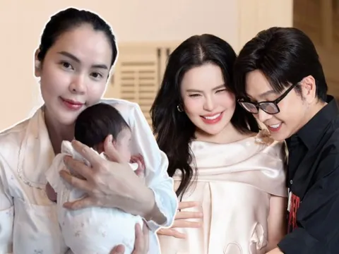 Bức ảnh sau sinh của Hoa hậu Phương Lê gây chú ý