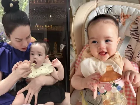 Sao Việt 24h: Nhật Kim Anh "mukbang" cùng con gái 10 tháng tuổi, tốc độ ăn của nhóc tì lai khiến mẹ đút "không kịp thở"