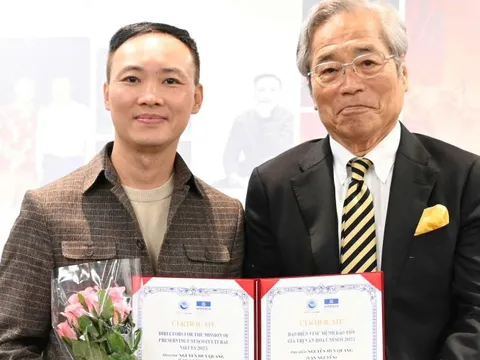 UNESCO Nhật Bản vinh danh đạo diễn Vạn Nguyễn