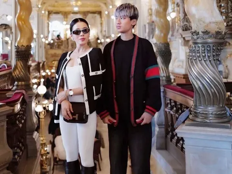 Tủ đồ hiệu của con trai Lệ Quyên