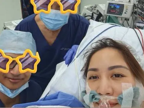 Lộ ảnh hiếm hoi của Khánh Thi trong bệnh viện, xuống sắc khó nhận ra, chính chủ xem lại còn thấy "sợ"