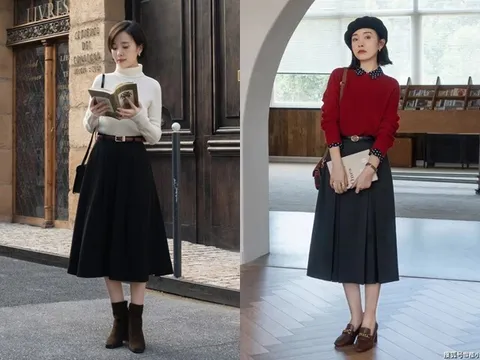 Khi đi làm, tôi mới biết phụ nữ công sở có gu ăn mặc không bao giờ đi giày bệt với váy dài, họ thích 3 kiểu này hơn