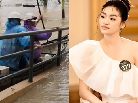 Hoa hậu Yến Nhi cầu cứu khẩn cấp: Bố đuối sức bị lật thuyền giữa nước lũ, mất liên lạc hoàn toàn