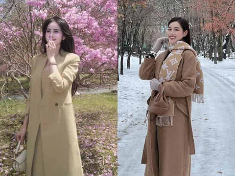 Mix áo khoác dáng dài thời thượng như mỹ nhân Việt