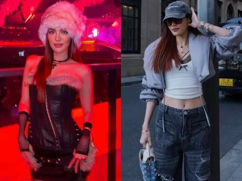 Lan Khuê khoe sắc vóc gợi cảm tại Thượng Hải