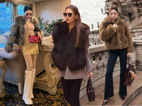 Mặc áo khoác lông vừa sang vừa trẻ như mỹ nhân Việt, chị em hóa thành quý cô "giàu ngầm"