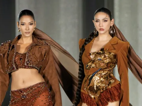 Võ Hoàng Yến tái hợp Hoàng Thùy trên sàn diễn, khán giả dậy sóng 0