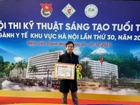 Bác sĩ trẻ Hà Nội mang kỹ thuật trẻ hóa 'không sẹo' ra mắt tại Hội thi kỹ thuật sáng tạo