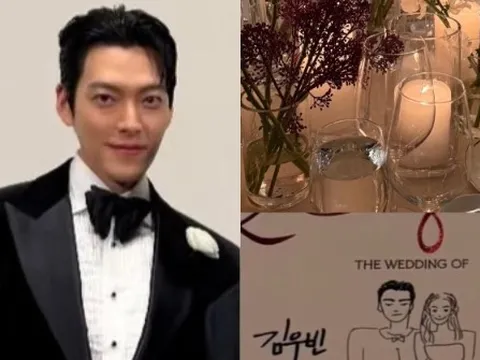 Rò rỉ ảnh hiếm của chú rể Kim Woo Bin, thực đơn tiệc cưới và quà tặng khách sang xịn gây choáng