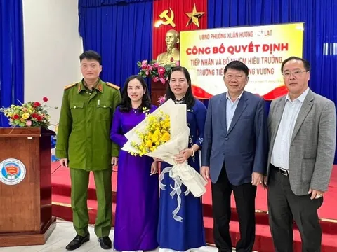 Trường tiểu học từng lùm xùm thực phẩm bẩn ở Đà Lạt có hiệu trưởng mới