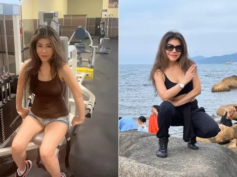 Nữ ca sĩ U70 tập gym 4 tiếng 1 ngày, body gợi cảm: Hôn nhân viên mãn dù không đám cưới, không con cái