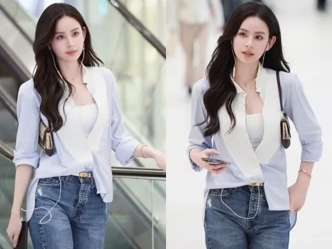 "Dâu hào môn" Hương Liên được khen khi theo trend "trạm tỷ"