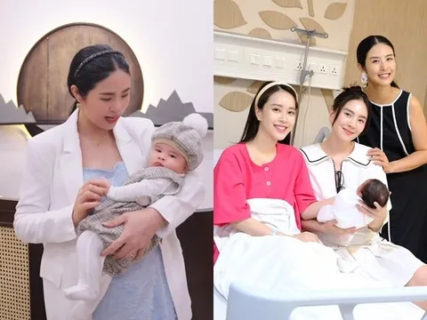 Con trai Ngọc Hân mới 4 tháng tuổi đã được mẹ cho kế thừa gia sản, "đính ước từ nhỏ" với ái nữ của MC VTV