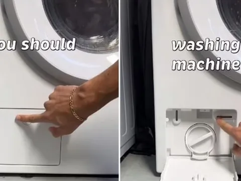 Tiết lộ về nút bí mật trên máy giặt khiến nhiều người “kinh ngạc”