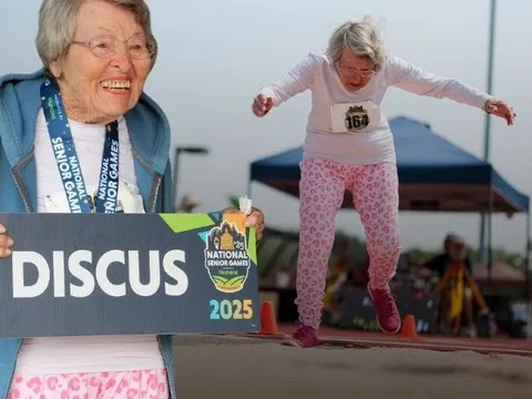 Người phụ nữ 101 tuổi vẫn tham gia Đại hội thể thao: Bí quyết sống thọ không phải là thuốc bổ, càng không cần phòng gym đắt tiền