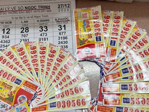 Xổ số miền Nam: Đại lý vé số Ngọc Trinh gây “bão” mạng xã hội