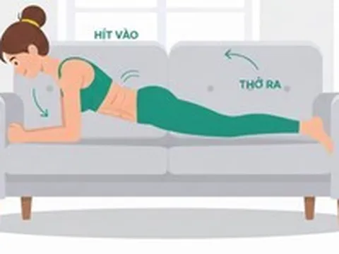 5 bài tập trên ghế sofa giúp cơ thể săn chắc từ đầu đến chân