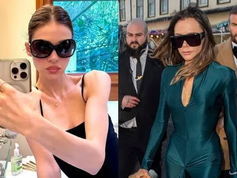 Kém miếng khó chịu: Nhà Beckham lên đồ "rình rang" đi ăn cưới bạn thân Brooklyn, dâu cả liền lên mạng "đá xoáy"