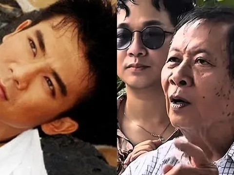 Bố ruột Vân Quang Long nói một điều trước mộ con trai