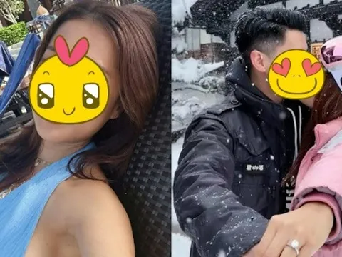 Á hậu giàu nhất showbiz được bạn trai doanh nhân ngành tài chính cầu hôn, trao nhẫn kim cương khủng