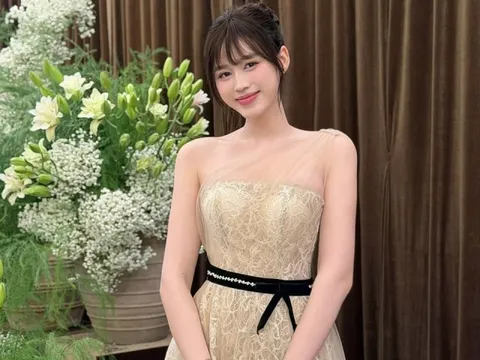 Đỗ Thị Hà diện set đồ 450 triệu đồng đi ăn cưới