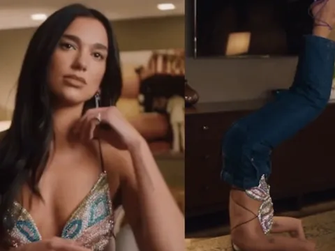 Nữ ca sĩ mặc gợi cảm, đi giày cao lênh khênh để "trồng chuối" thu hút 5 triệu lượt xem là ai?