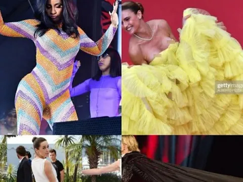 Váy áo phản chủ và những khoảnh khắc muốn quên của sao Hollywood