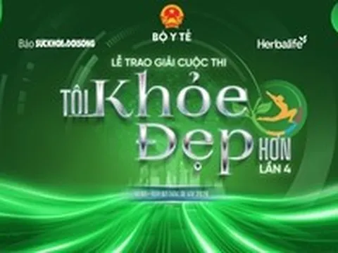 Đón xem trực tiếp Lễ trao giải Cuộc thi Tôi khỏe đẹp hơn lần 4 vào 20h00 ngày 07/01/2026