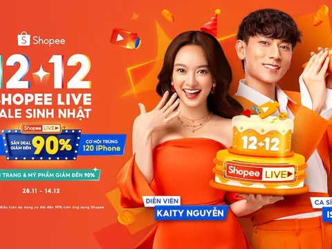 Mừng sinh nhật, Shopee tung ưu đãi giảm đến 90% và loạt chương trình giải trí đặc sắc xuyên suốt 12 ngày trên sóng livestream