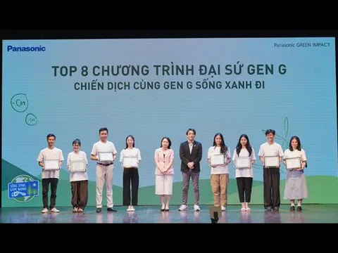 Chiến dịch “Cùng Gen G sống Xanh đi" của Panasonic - truyền cảm hứng sống xanh cho giới trẻ