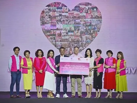Nu Skin Việt Nam tiếp tục tài trợ hơn 4,8 tỷ đồng cho "Nhịp tim Việt Nam"